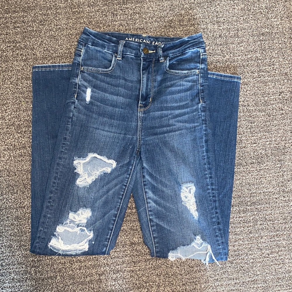 AE Curvy Super Hi Rise Jegging